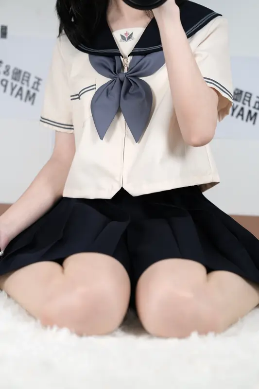 031.芝士好椰 –  涞觅 薄雾与水手服 0